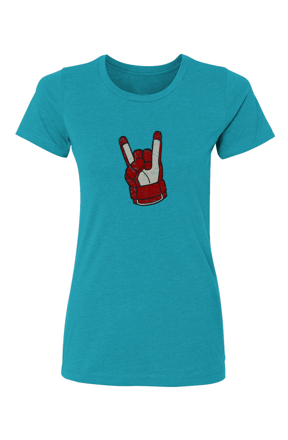 Barn Babe Hockey Rocks Tee