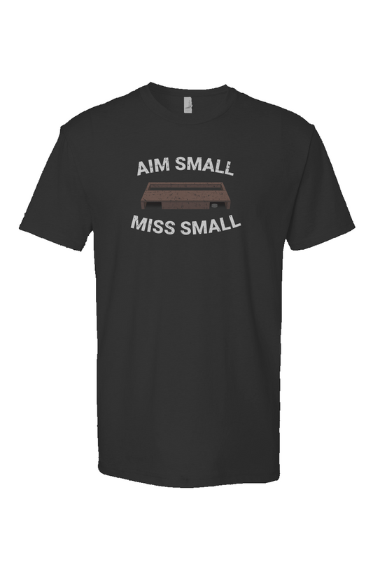 Aim Small Miss Small Breakaway Performance Tee Black | Barn Garb Hockey Threads