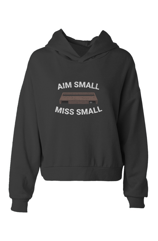 Barn Babe Aim Small Miss Small Hip-Height Hoodie Black | Barn Garb Hockey Threads