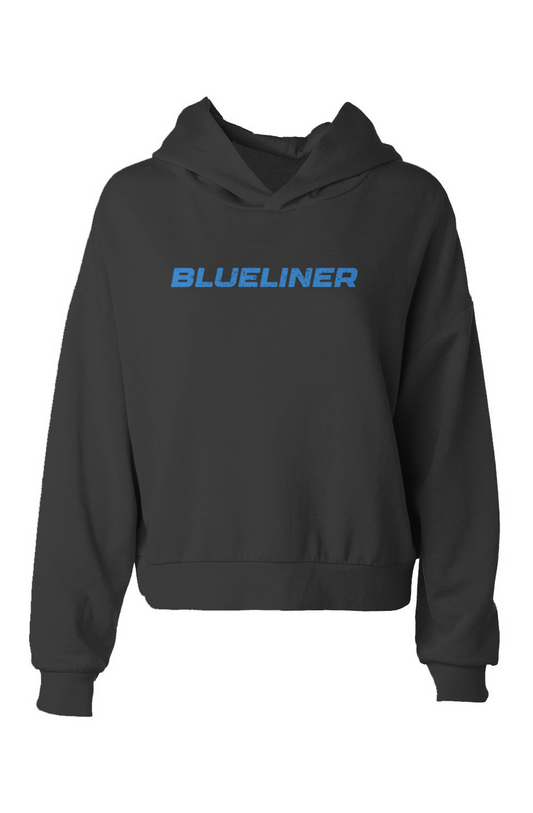 Barn Babe Blueliner Hip-Height Hoodie Black | Barn Garb Hockey Threads