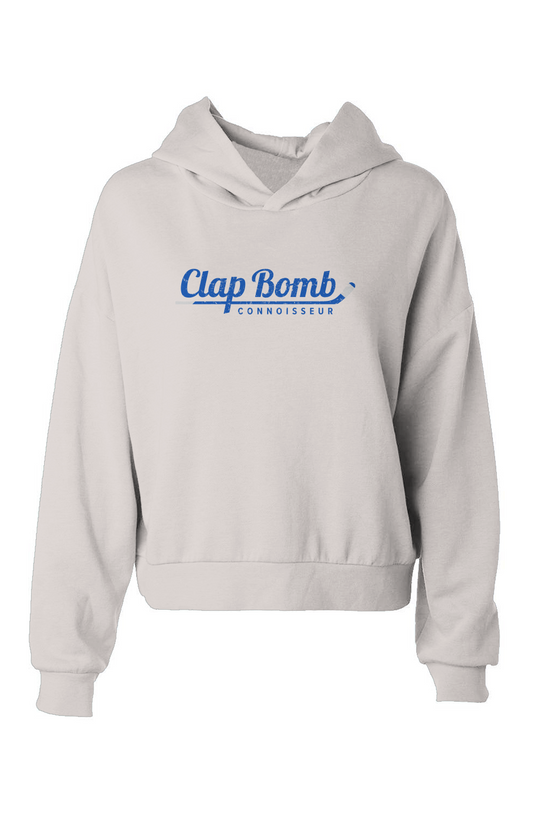 Barn Babe Clap Bomb Connoisseur Stick Hip-Height Hoodie Bone | Barn Garb Hockey Threads