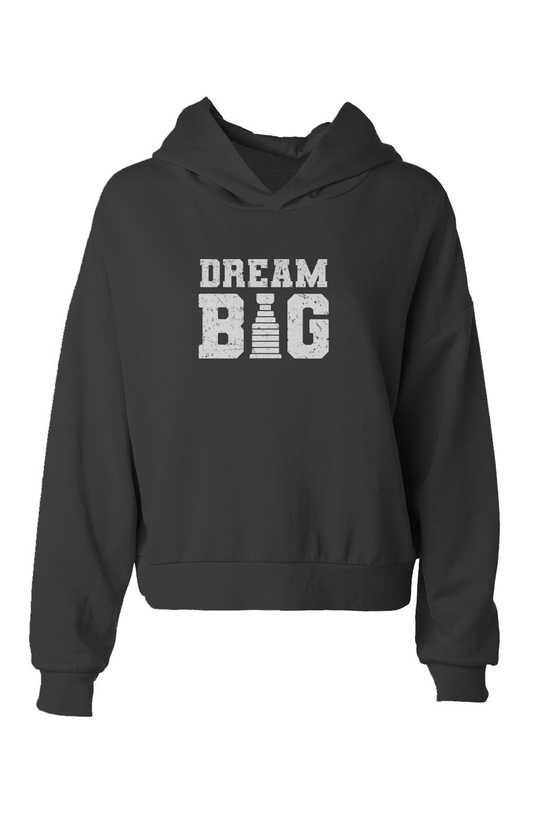 Barn Babe Dream Big Hip-Height Hoodie Black | Barn Garb Hockey Threads