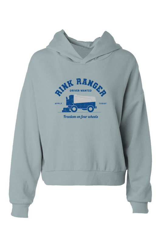 Barn Babe Rink Ranger Hip-Height Hoodie Sage | Barn Garb Hockey Threads