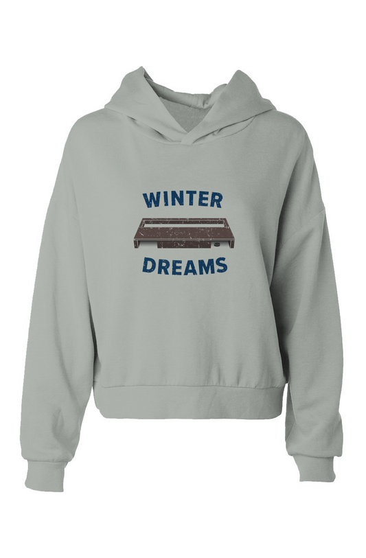 Barn Babe Winter Dreams Hip-Height Hoodie Sage | Barn Garb Hockey Threads