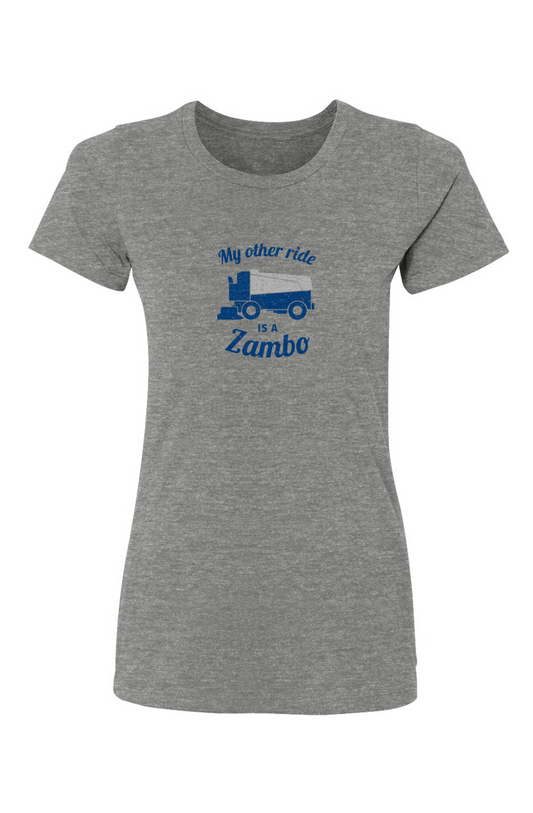 Barn Babe Zambo Tee Heather Grey | Barn Garb Hockey Threads