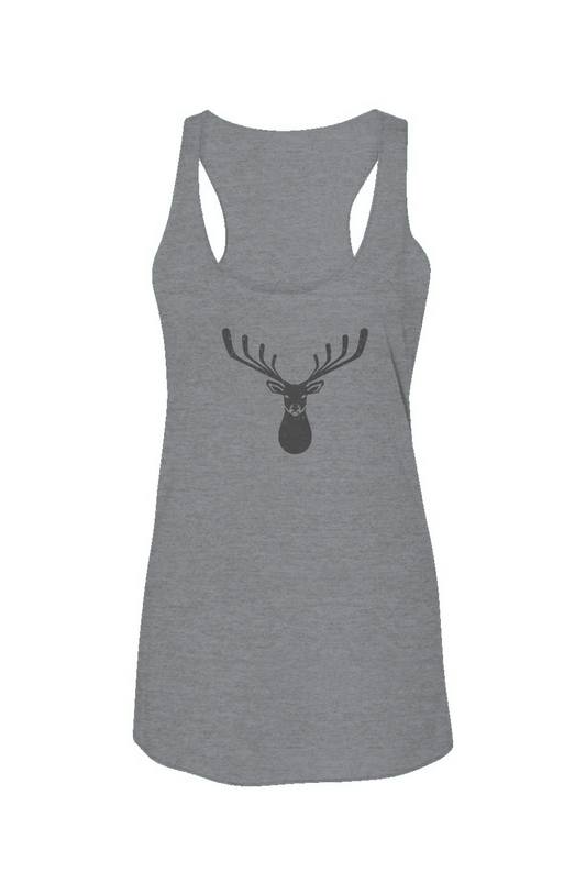 Buckshot Racerback Barn Tank Grey | Barn Garb Hockey Threads