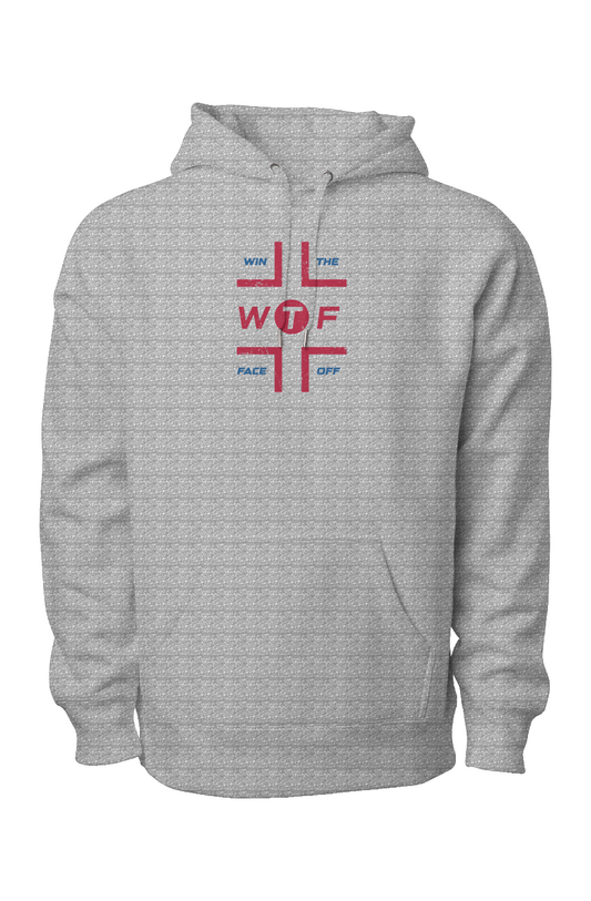 Hash Clash Legend Heavyweight Cross Grain Hoodie Grey | Barn Garb Hockey Threads