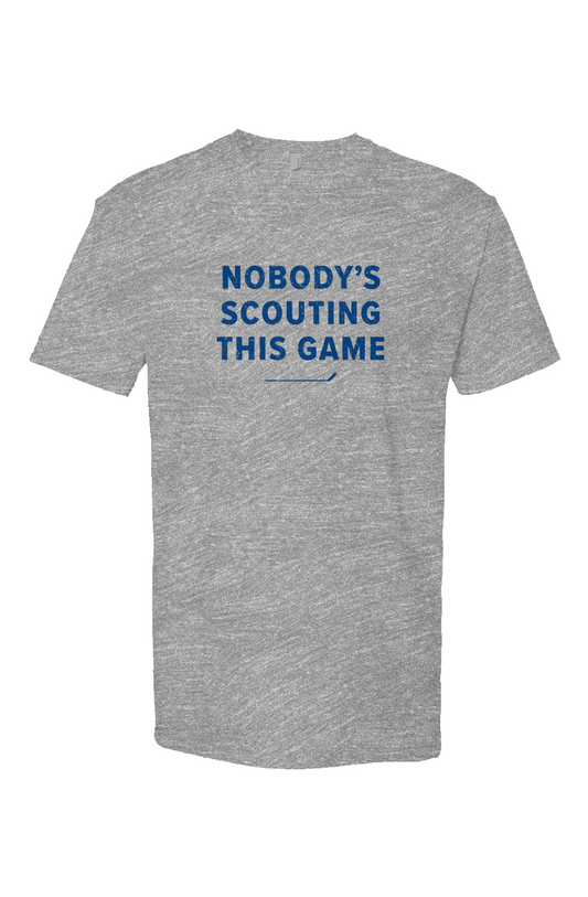 Nobody's Scouting This Game Breakaway Performance Grey | Barn Garb Hockey Threads