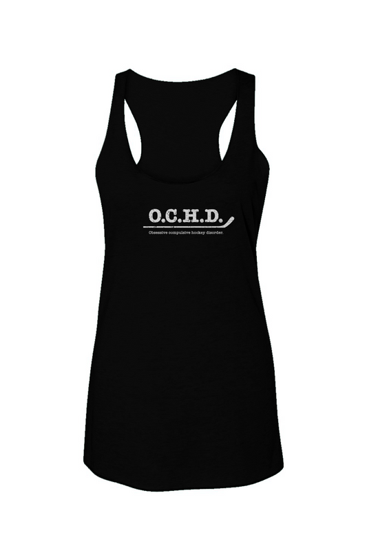 O.C.H.D. Racerback Barn Tank Black | Barn Garb Hockey Threads