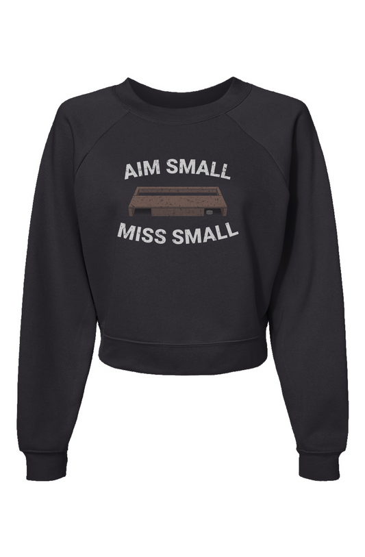 Raglan Rival Aim Small Miss Small Pullover Charcoal | Barn Garb Hockey Threads