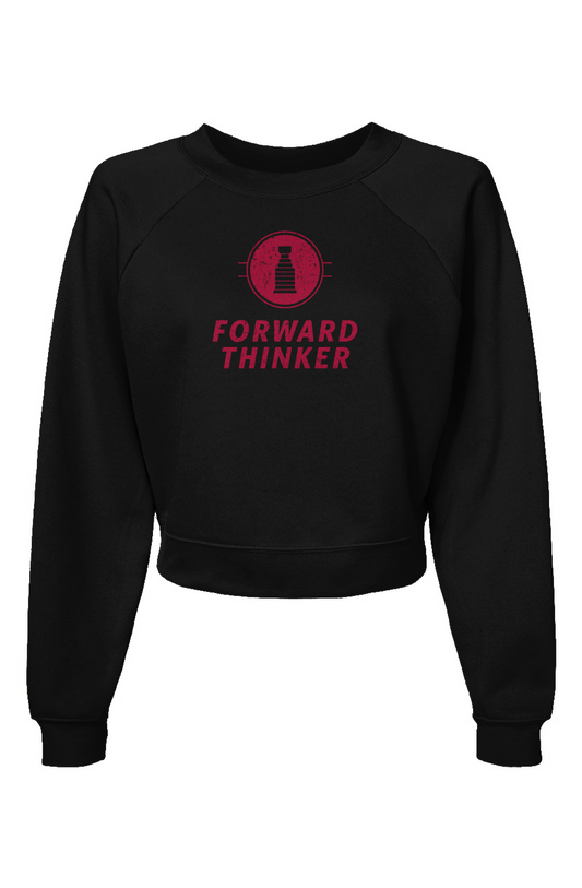 Raglan Rival Forward Thinker Pullover Black | Barn Garb Hockey Threads