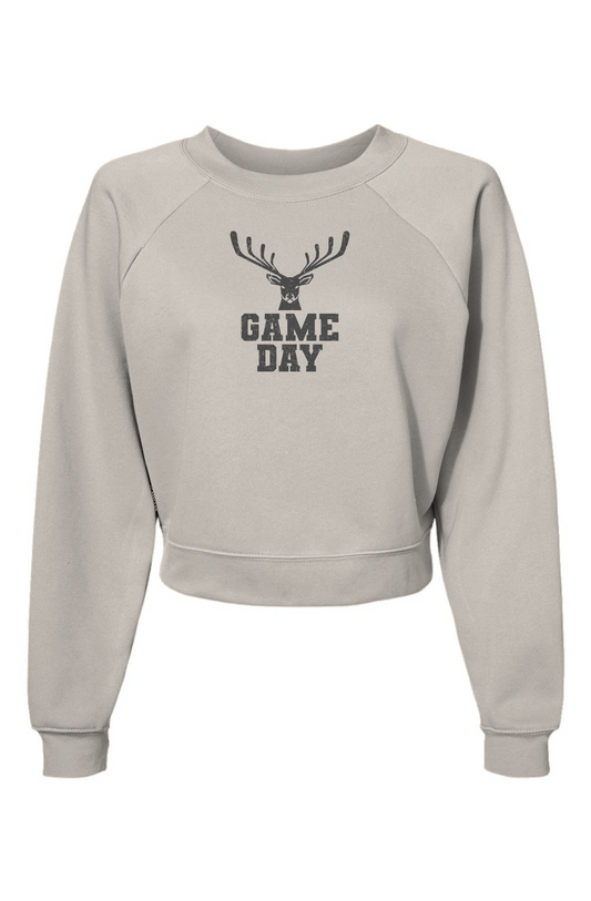 Raglan Rival Game Day Buck Pullover Vintage White | Barn Garb Hockey Threads
