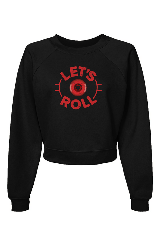Raglan Rival Let's Roll Circle Pullover Black | Barn Garb Hockey Threads