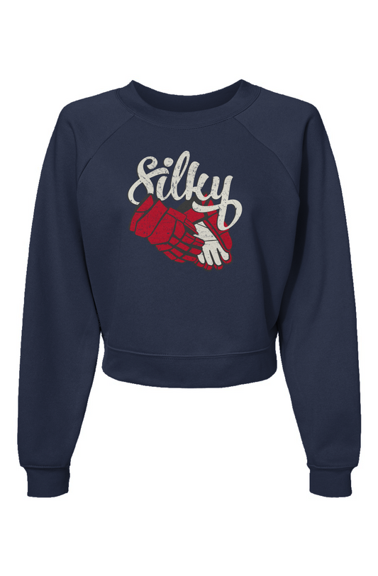 Raglan Rival Silky Pullover Navy Blue | Barn Garb Hockey Threads