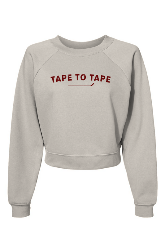 Raglan Rival Tape to Tape Pullover Vintage White | Barn Garb Hockey Threads