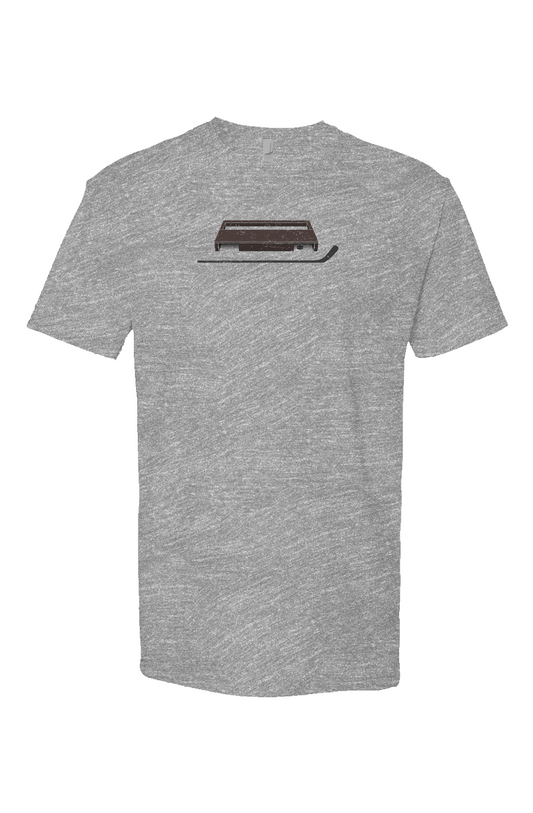 Shinny King Breakaway Performance Tee Grey | Barn Garb Hockey Threads
