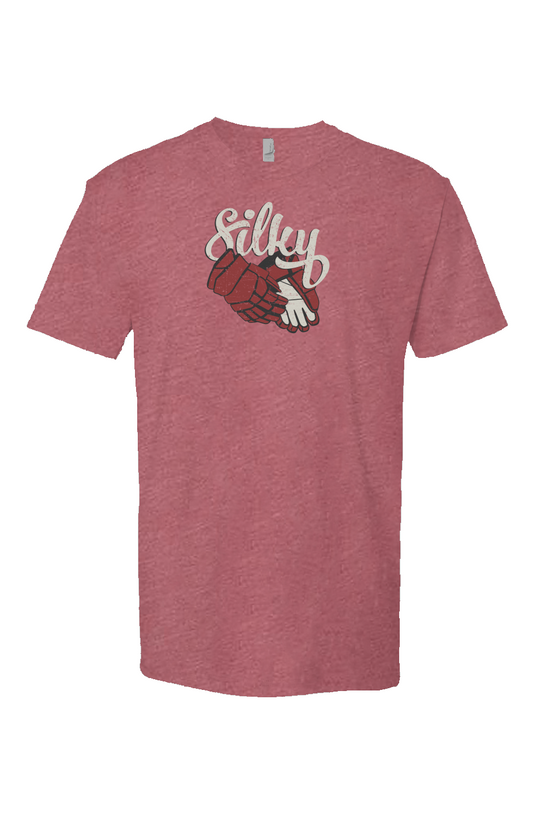 Silky Breakaway Performance Tee Heather Mauve | Barn Garb Hockey Threads