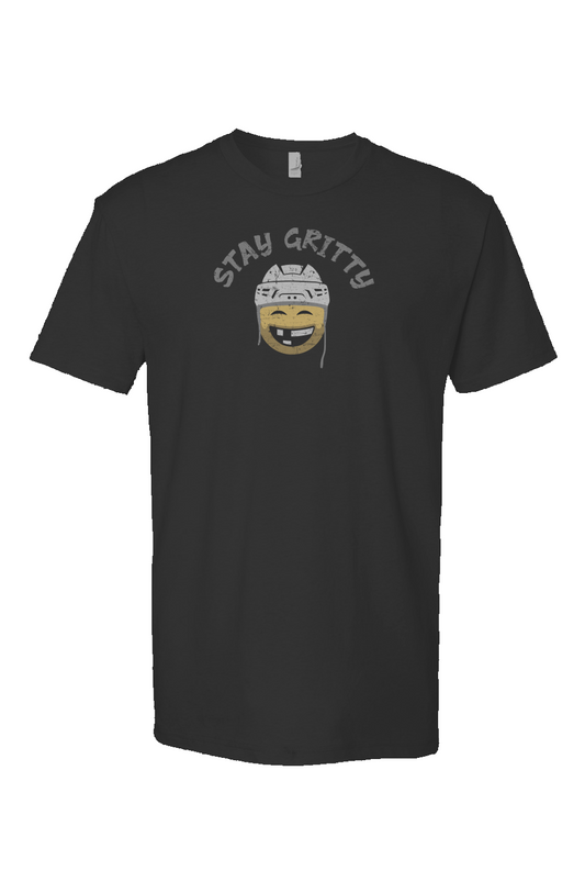 Stay Gritty Breakaway Performance Tee Black | Barn Garb Hockey Threads