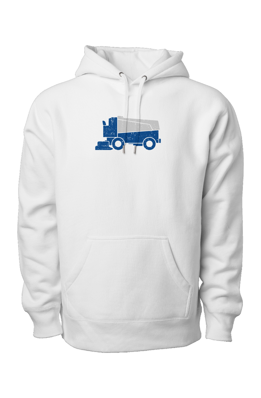 Surface Boss Legend Heavyweight Cross Grain Hoodie White | Barn Garb Hockey Threads