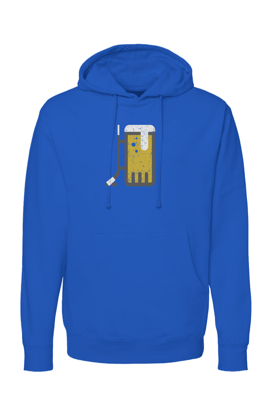 The Bench Boss Bar Down Hoodie Royal Blue | Barn Garb Hockey Threads