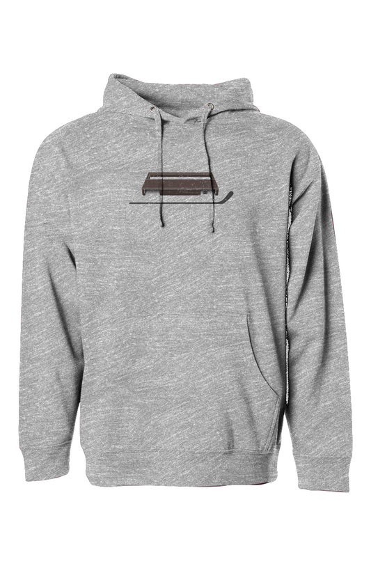 The Bench Boss Shinny King Hoodie Grey | Barn Garb Hockey Threads