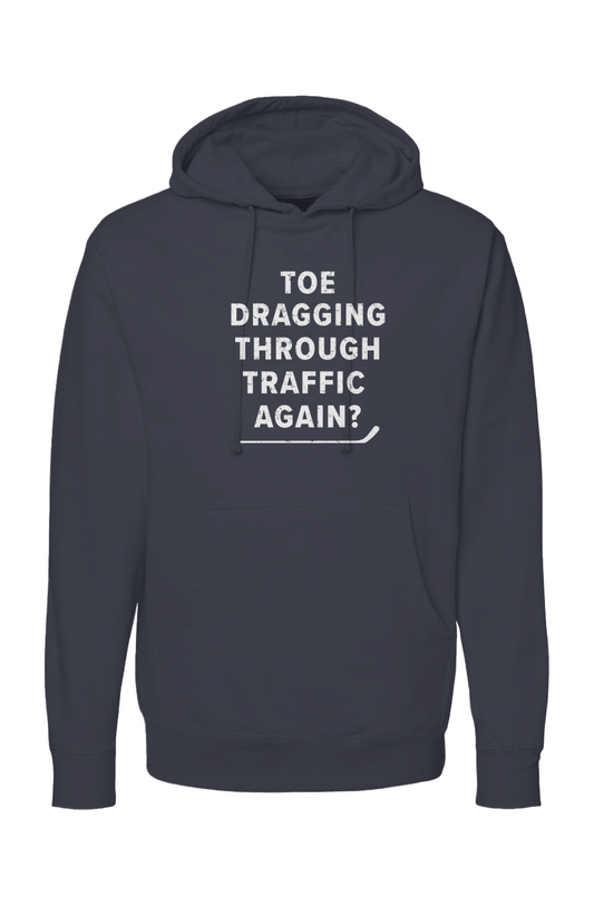 The Bench Boss Traffic Hoodie Navy Blue | Barn Garb Hockey Threads