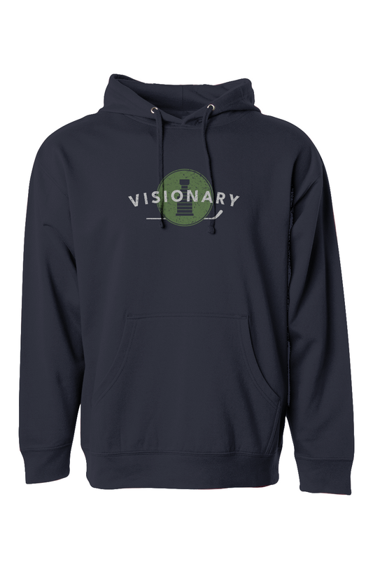 The Bench Boss Visionary Hoodie Navy | Barn Garb Hockey Threads