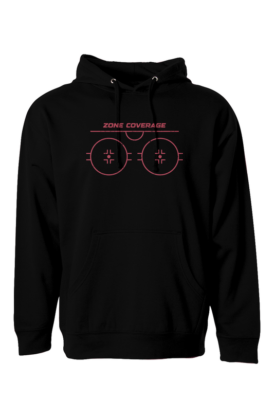 The Bench Boss Zone Coverage Hoodie Black | Barn Garb Hockey Threads