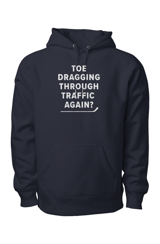 Traffic Legend Heavyweight Hoodie Navy Blue | Barn Garb Hockey Threads