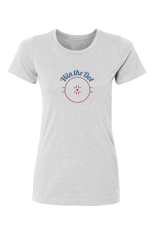Win the Dot Barn Babe Tee White | Barn Garb Hockey Threads