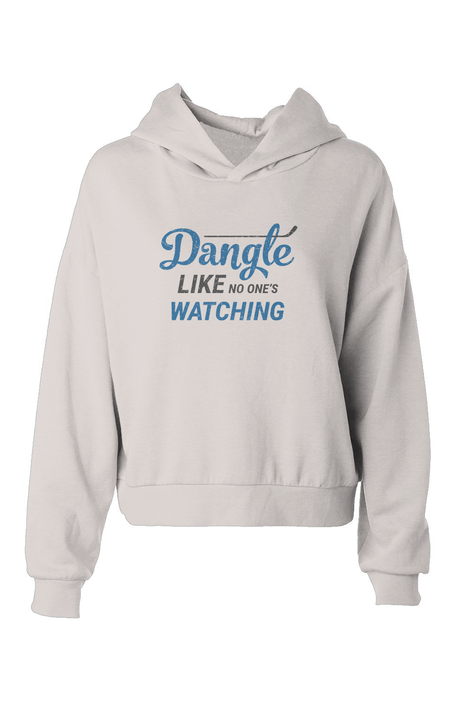 Barn Babe Dangle Like No One's Watching Hip-Height Hoodie
