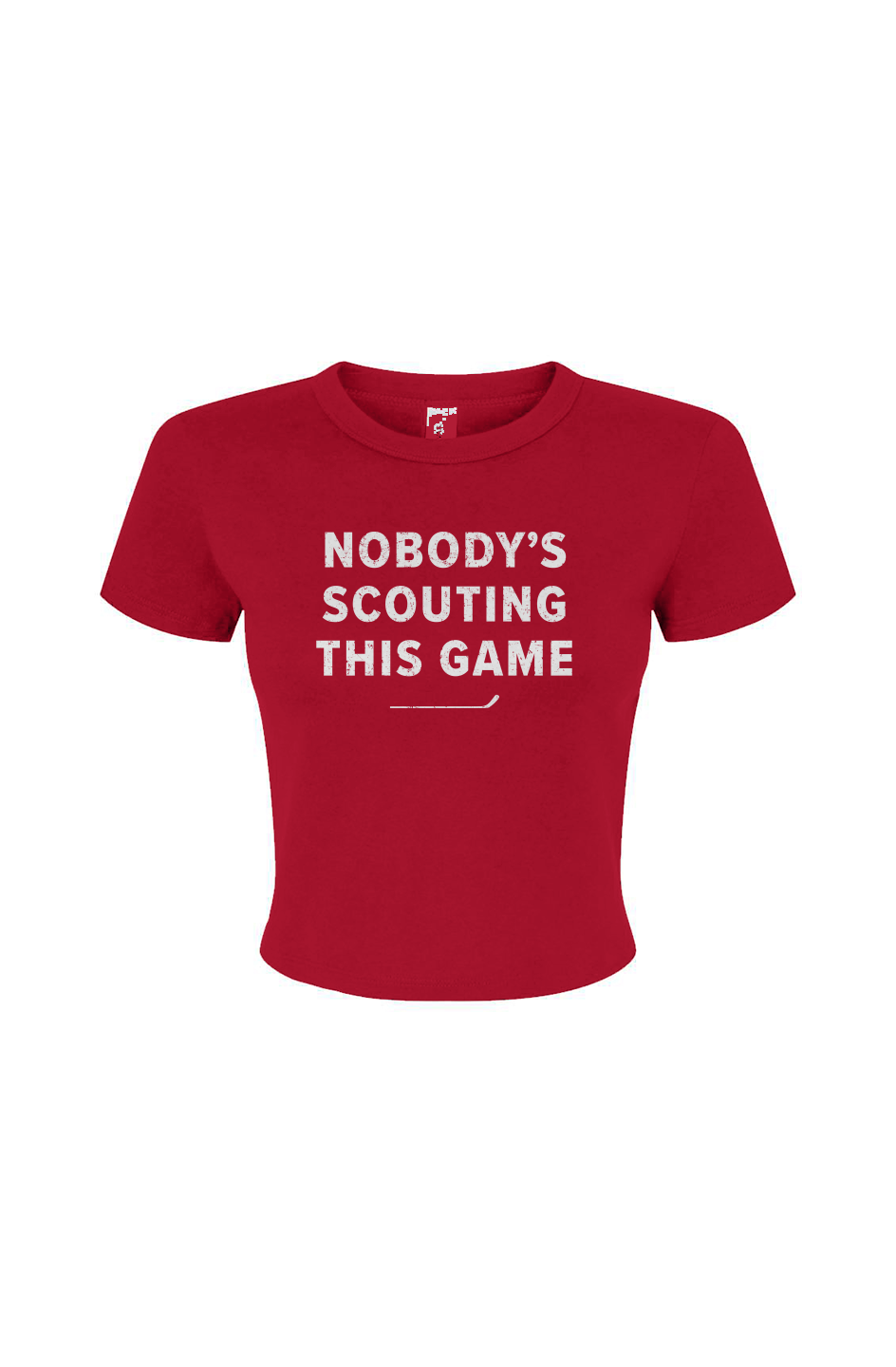 Barn Babe Nobody's Watching This Game Baby Tee