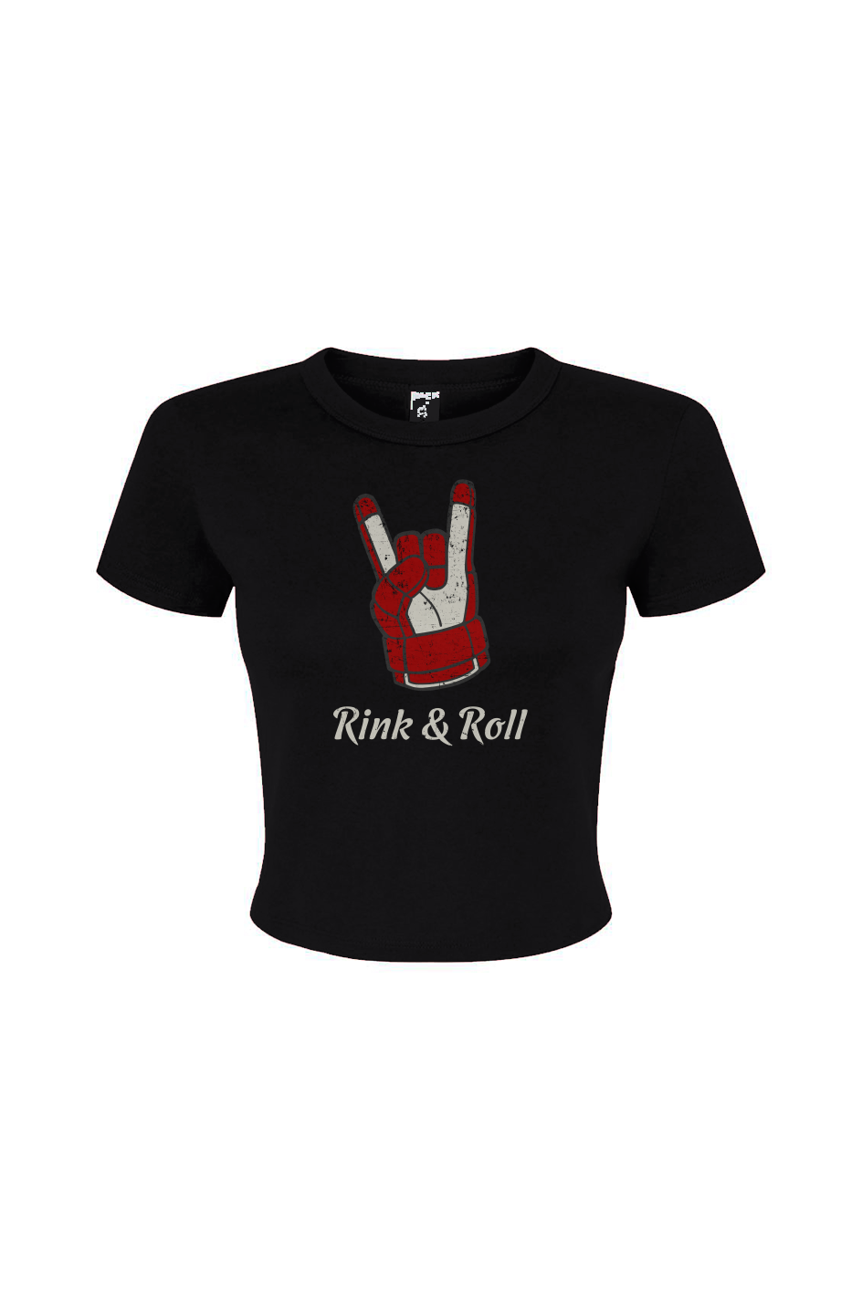 Barn Babe Rink Roll Baby Tee