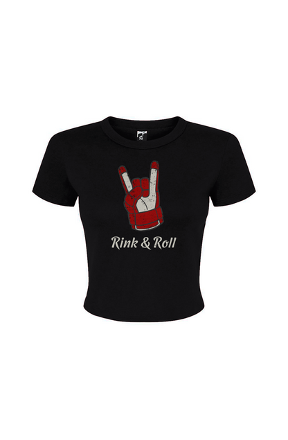 Barn Babe Rink Roll Baby Tee