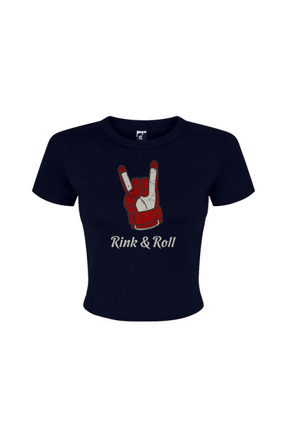 Barn Babe Rink Roll Baby Tee