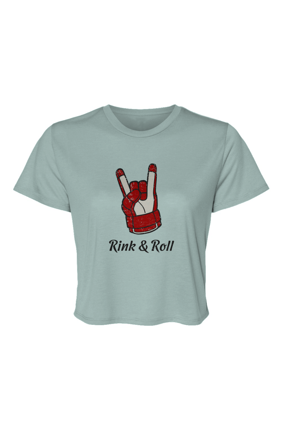 Barn Beauty Rink Roll Cropped Tee
