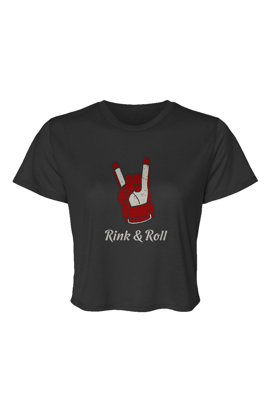 Barn Beauty Rink Roll Cropped Tee