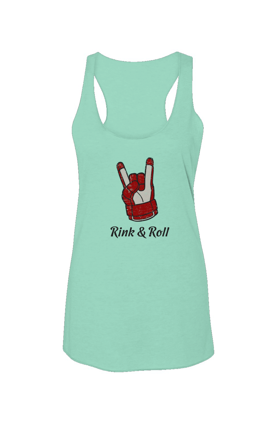 Rink Roll Racerback Barn Tank