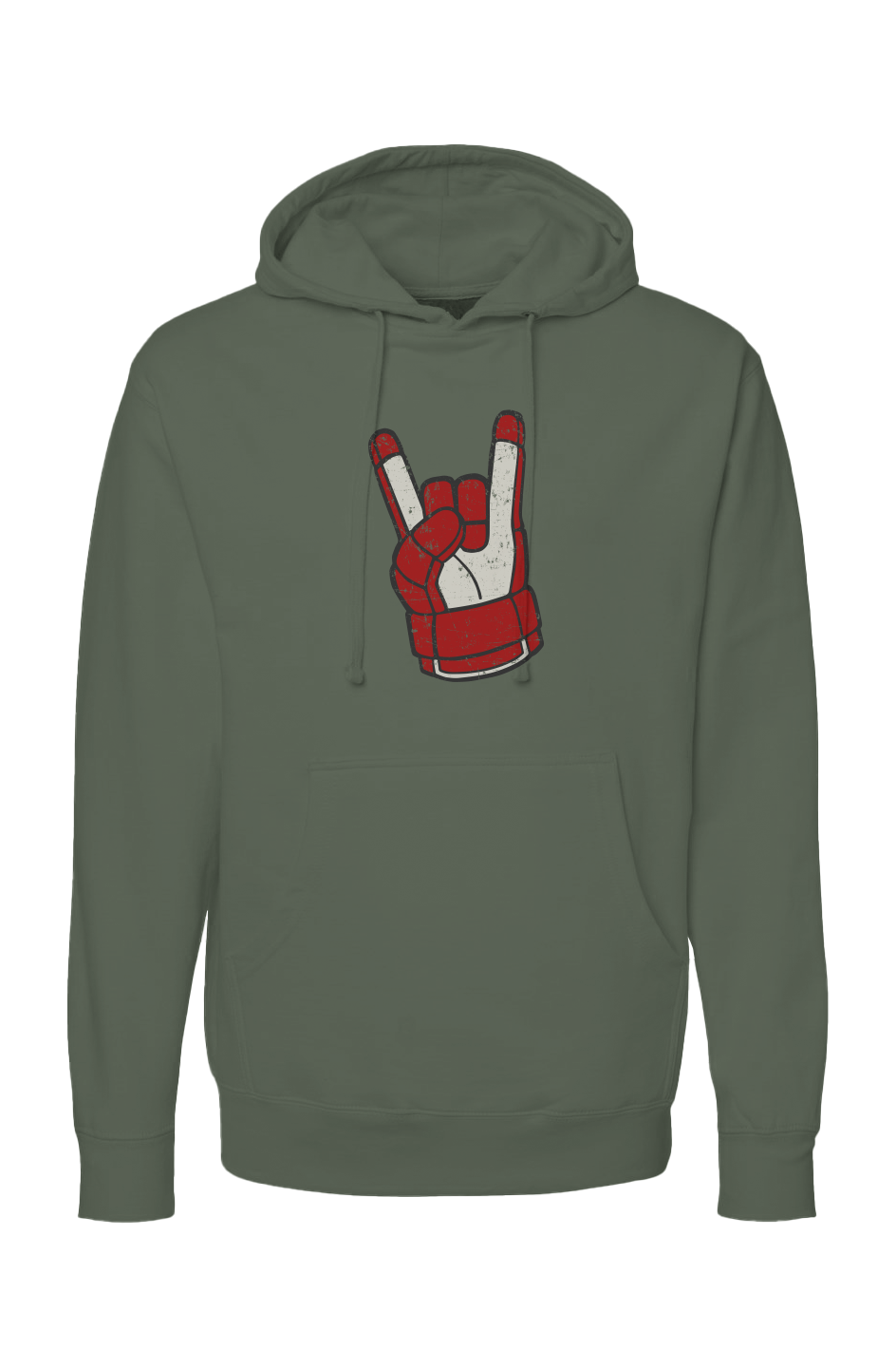 The Bench Boss Hockey Rocks Hoodie