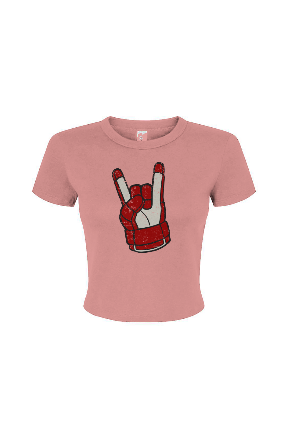 Barn Babe Hockey Rocks Baby Tee