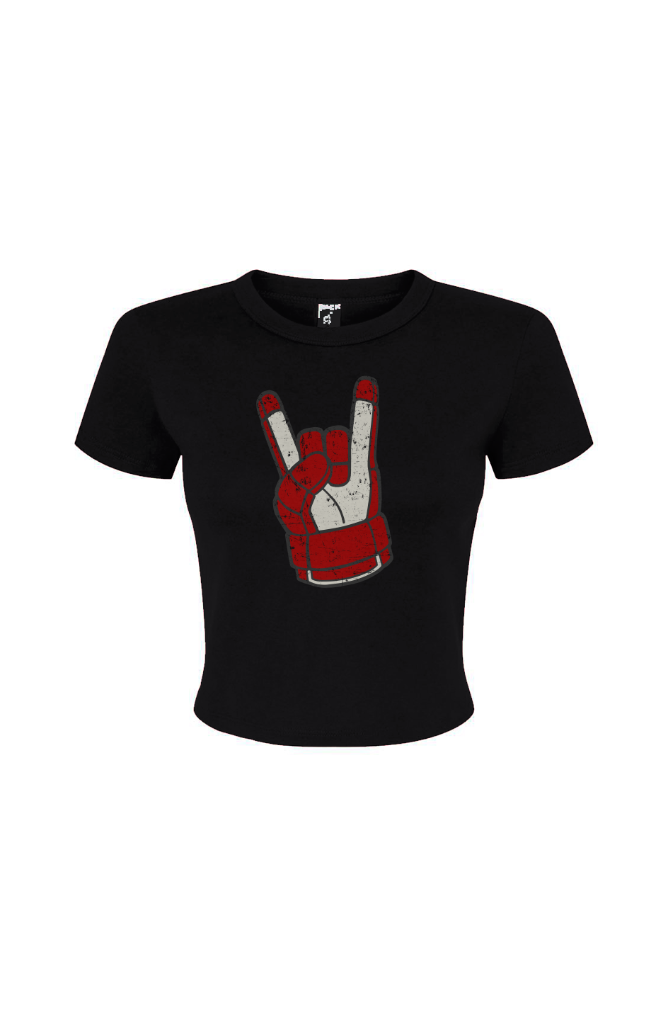 Barn Babe Hockey Rocks Baby Tee