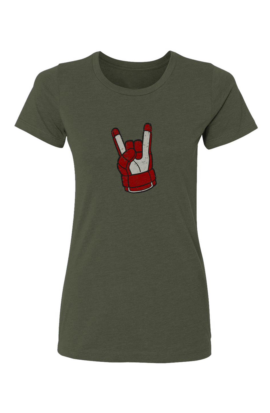 Barn Babe Hockey Rocks Tee