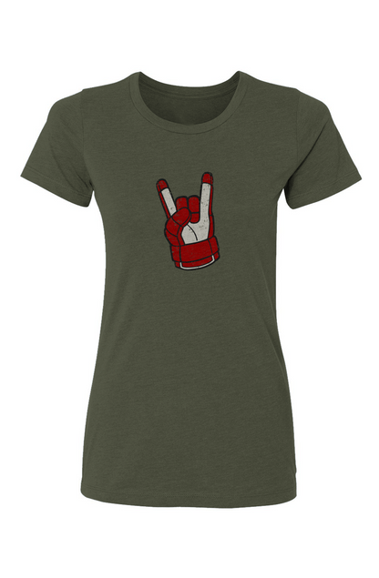 Barn Babe Hockey Rocks Tee