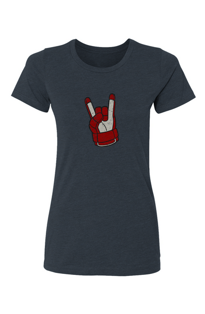 Barn Babe Hockey Rocks Tee