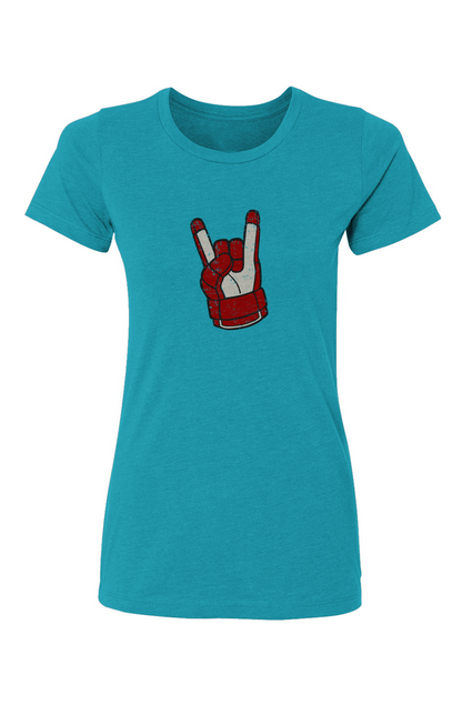 Barn Babe Hockey Rocks Tee