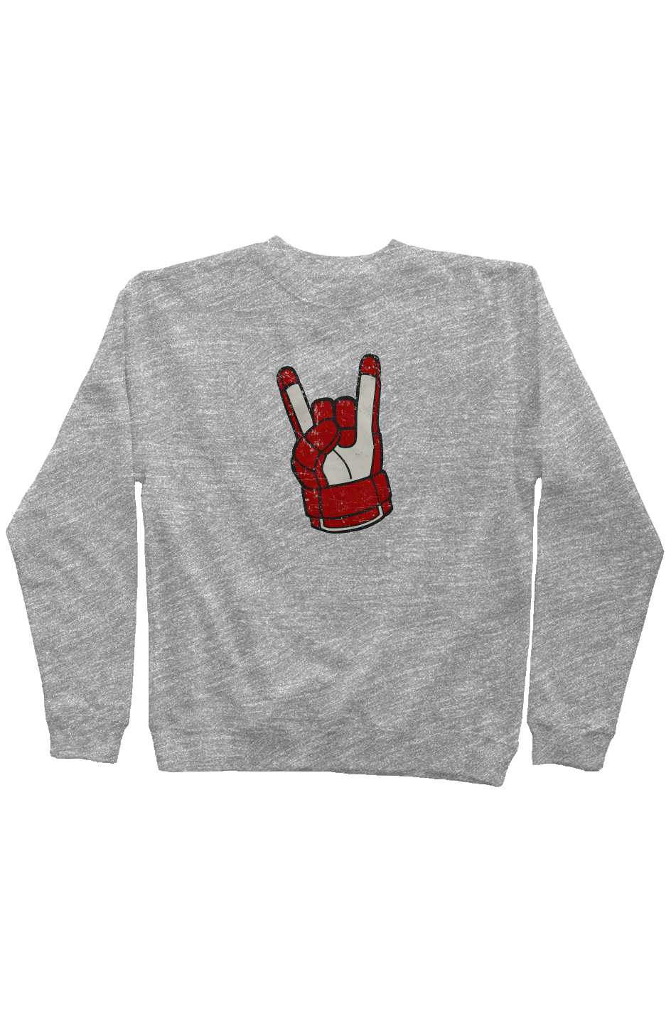 Hockey Rocks Rinkside Crewneck Sweatshirt