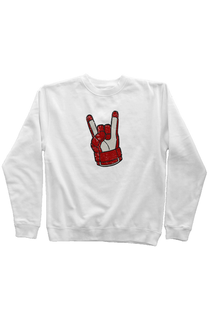 Hockey Rocks Rinkside Crewneck Sweatshirt