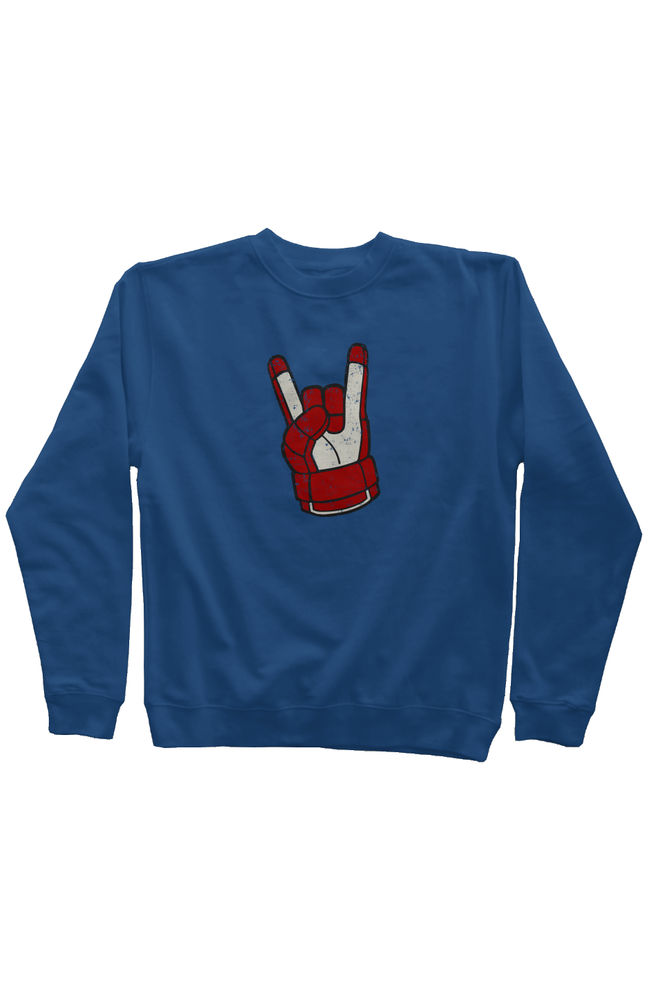 Hockey Rocks Rinkside Crewneck Sweatshirt