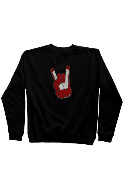 Hockey Rocks Rinkside Crewneck Sweatshirt