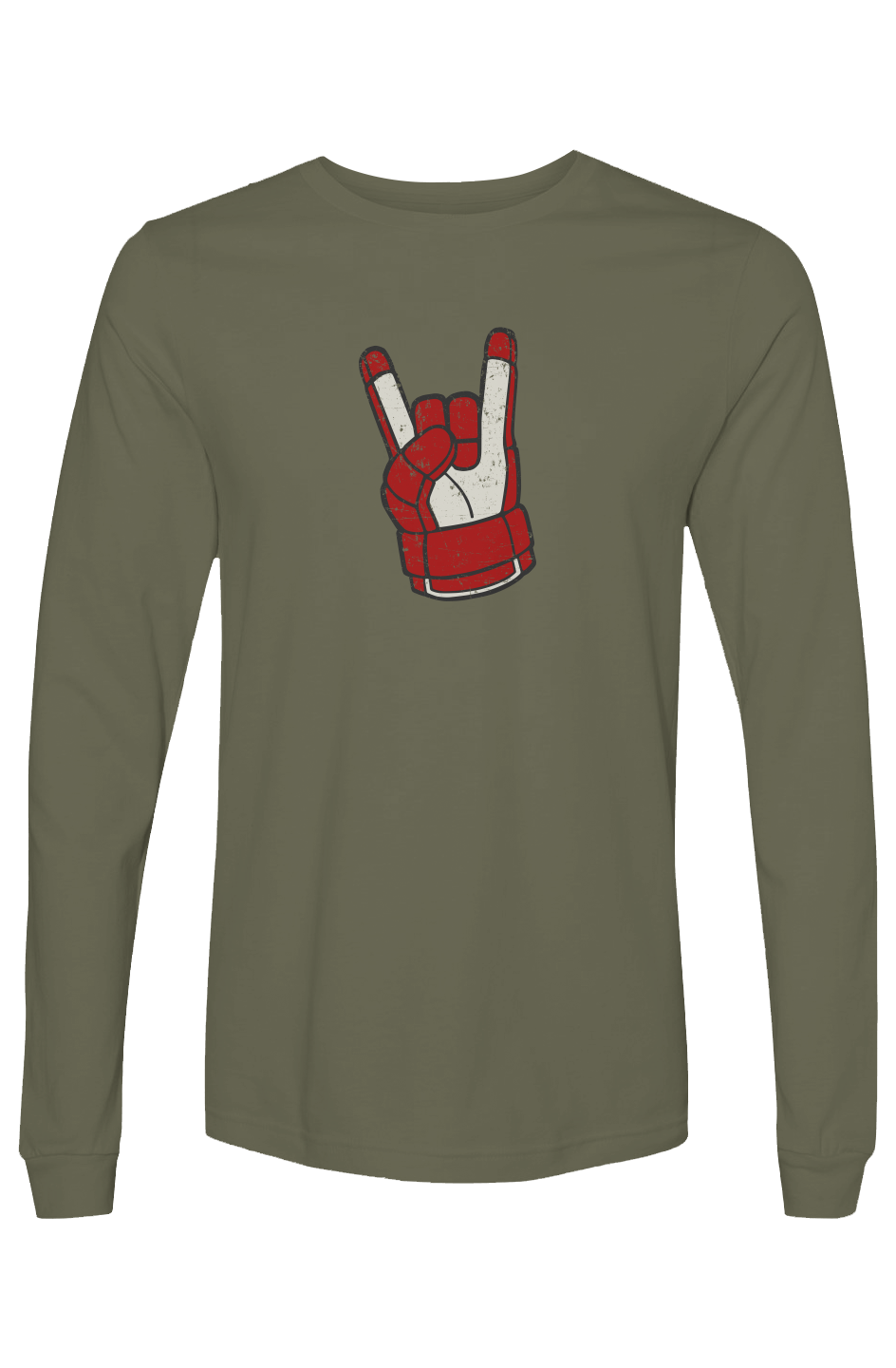 The Benchwarmer Hockey Rocks Long Sleeve